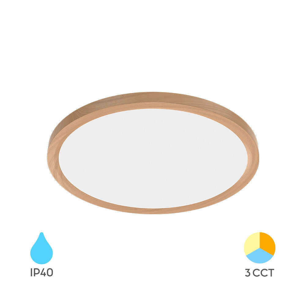 Plafoniera LED Zetta 40CM Maro IP40 3 Lumini Echivalent 300W