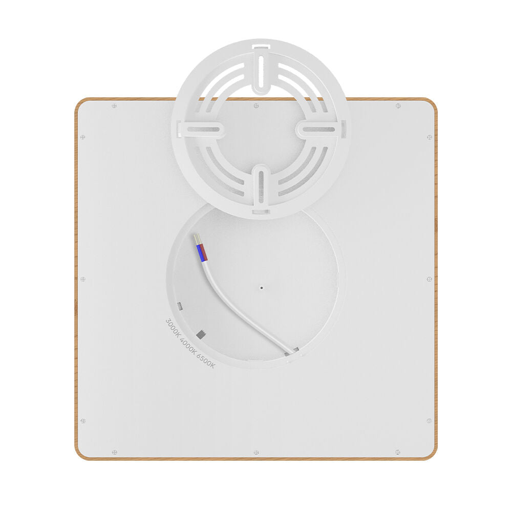 Plafoniera LED Zetta 30x30CM Maro IP40 3 Lumini Echivalent 200W