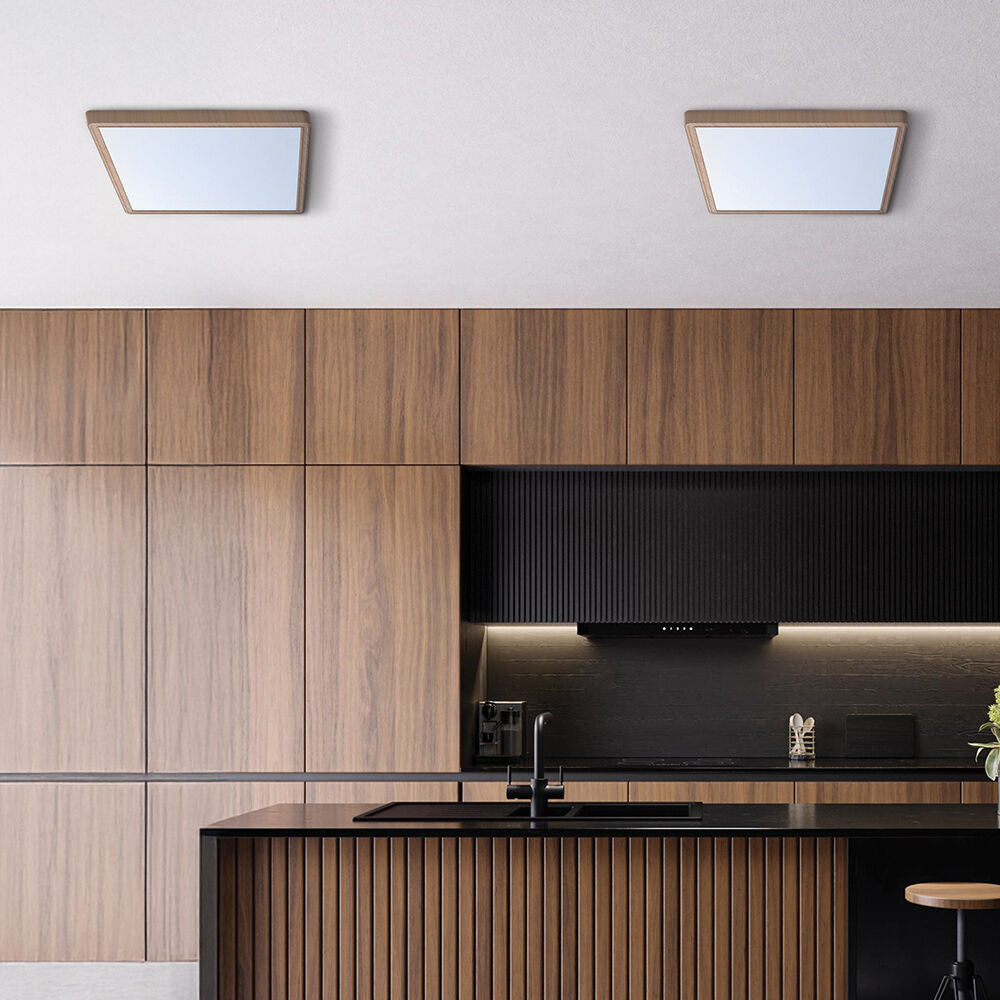 Plafoniera LED Zetta 40x40CM Maro IP40 3 Lumini Echivalent 250W