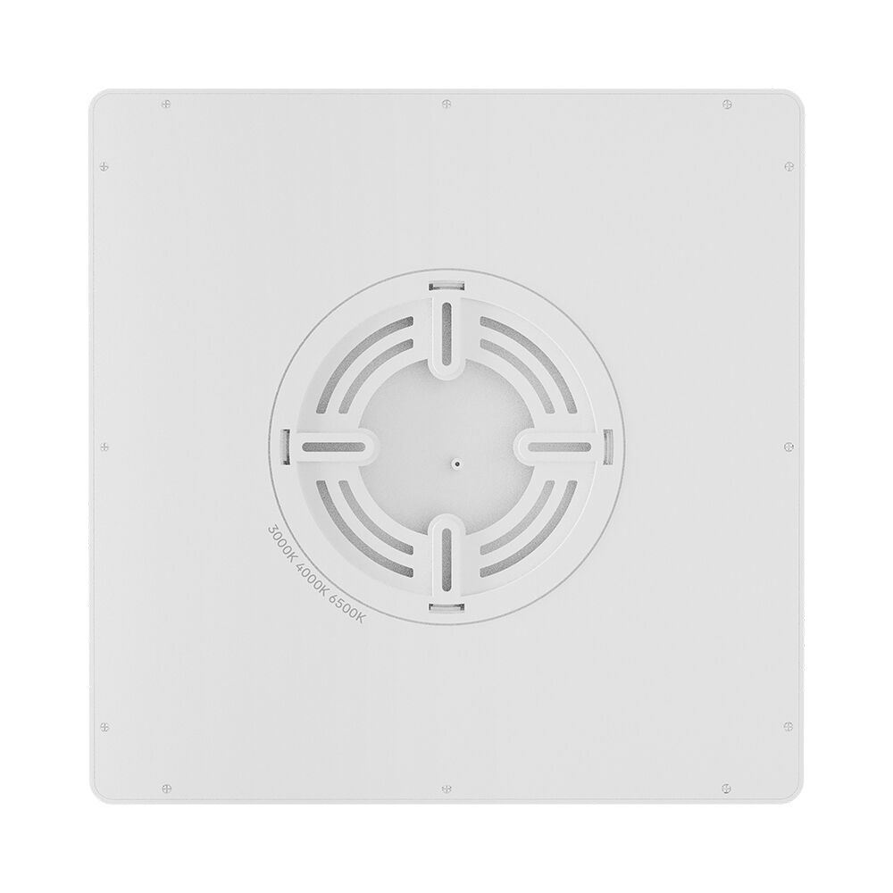 Plafoniera LED Zetta 30x30CM Alba IP40 3 Lumini Echivalent 200W