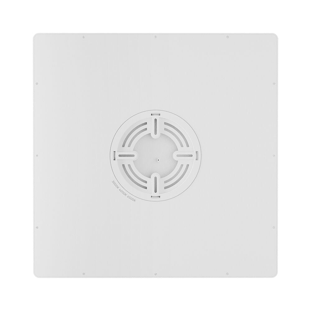 Plafoniera LED Zetta 40x40CM Alba IP40 3 Lumini Echivalent 250W