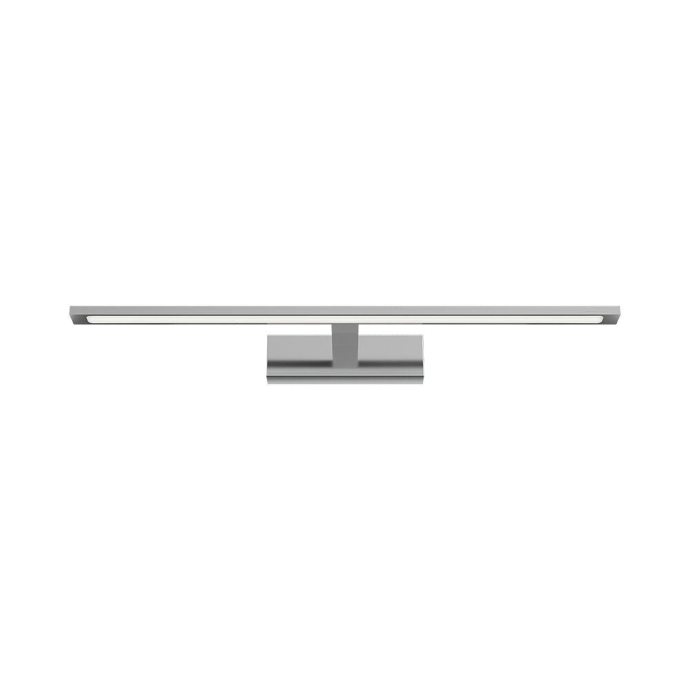 Aplica LED Baie 12W VIREN Argintie 60cm 3 Lumini din Buton