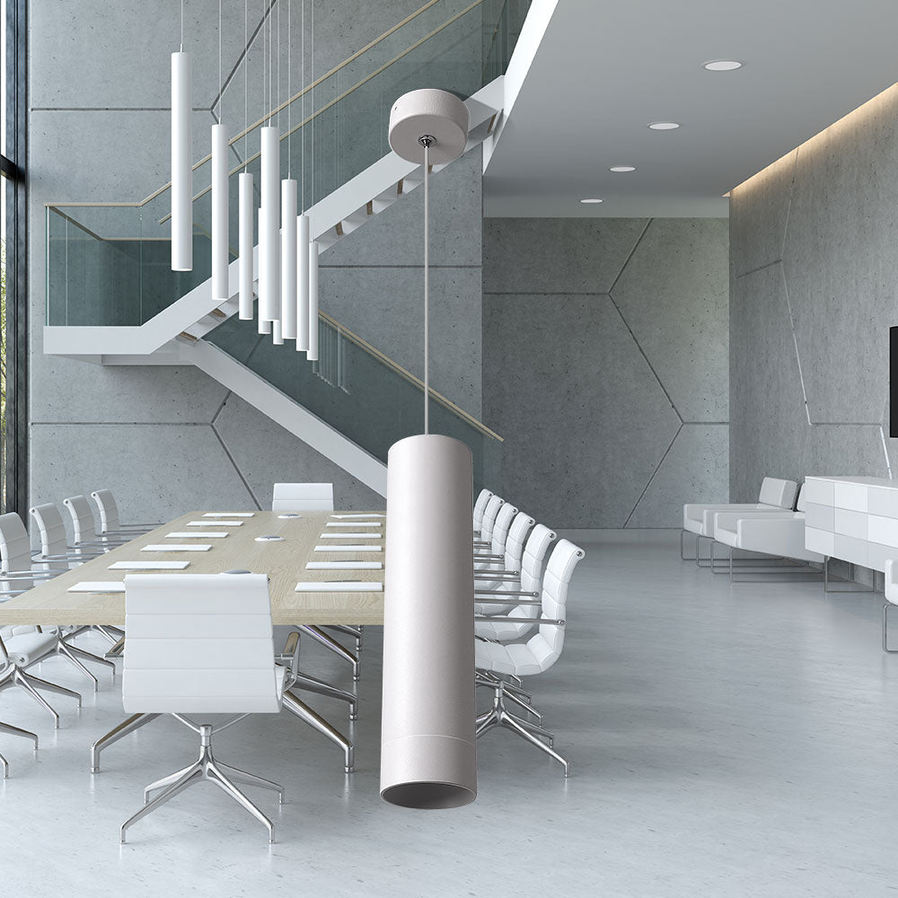 Pendul Metalic BETA 1XGU10 Alb