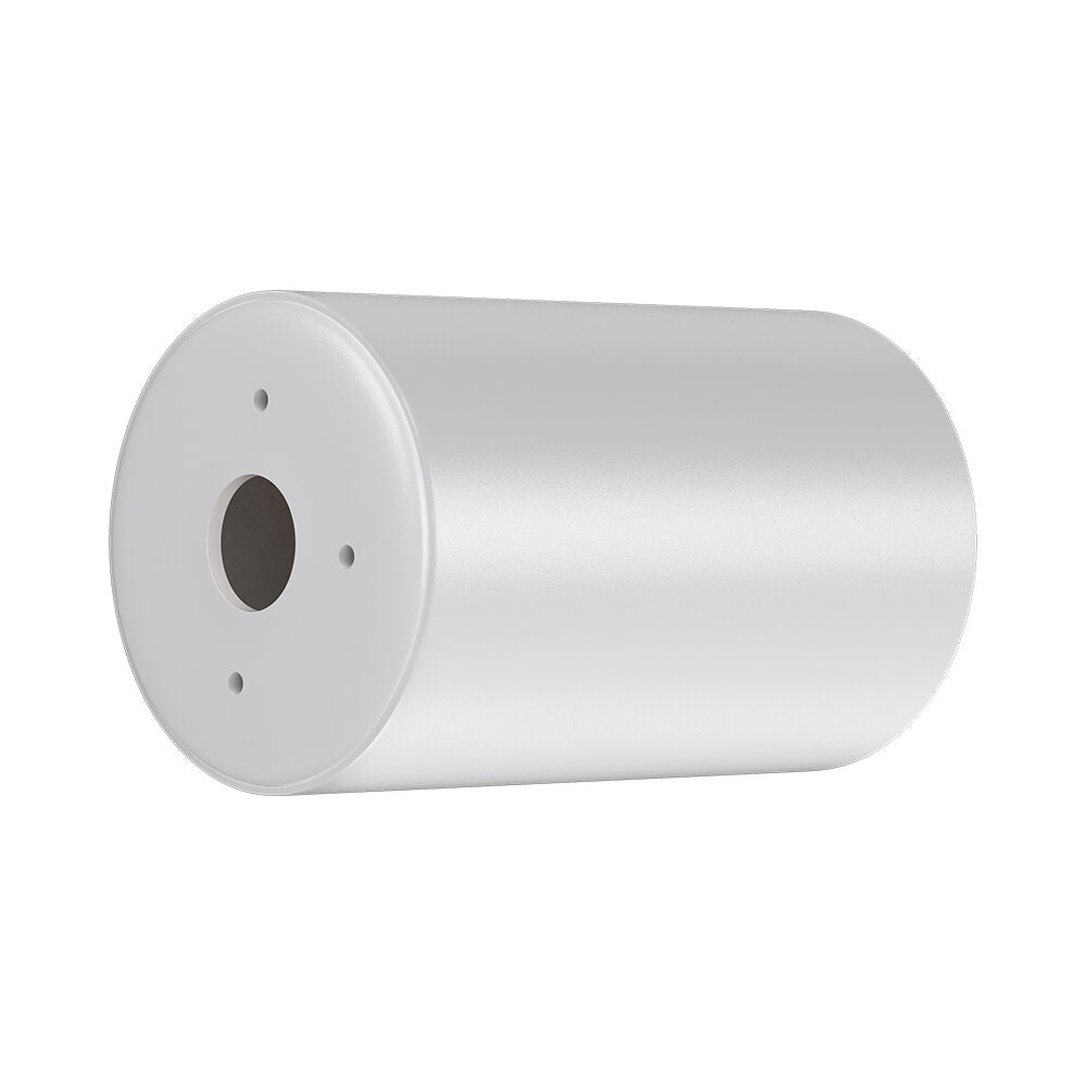 Spot Aplicat Rotund Alb & Negru Dulie GU10 Ø80x117mm