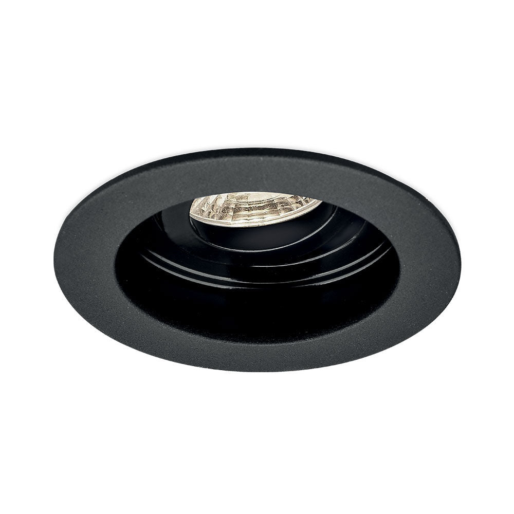 Spot Incastrat Rotund Fascicul Reglabil Negru Dulie MR16 Ø100x30mm