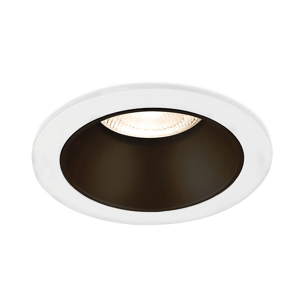 Spot Incastrat Rotund Alb & Negru Dulie MR16 Ø85x32mm