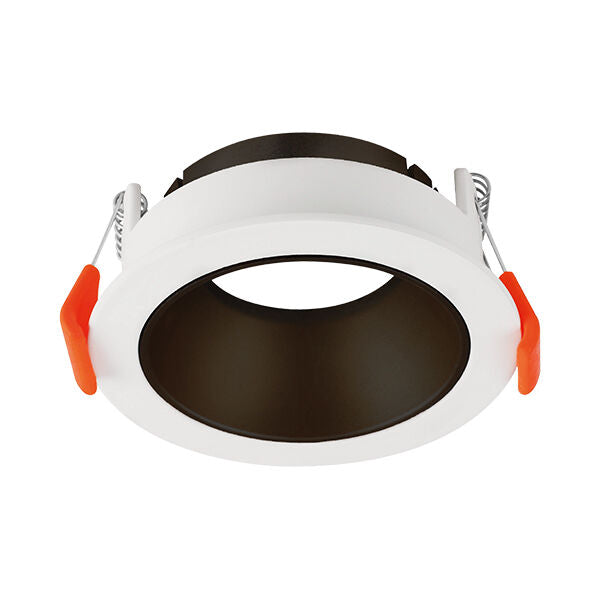 Spot Incastrat Rotund Alb & Negru Dulie MR16 Ø85x32mm