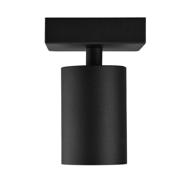 Spot Aplicat Orientabil Rotund Negru Dulie GU10 Ø55x120mm