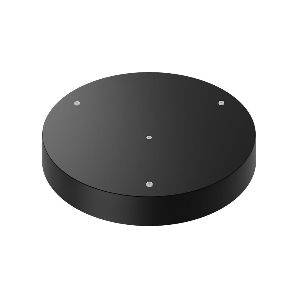 Plafoniera LED Neagra 36W BLADE Rotunda Echivalent 400W Dimabila 3 Lumini din Buton