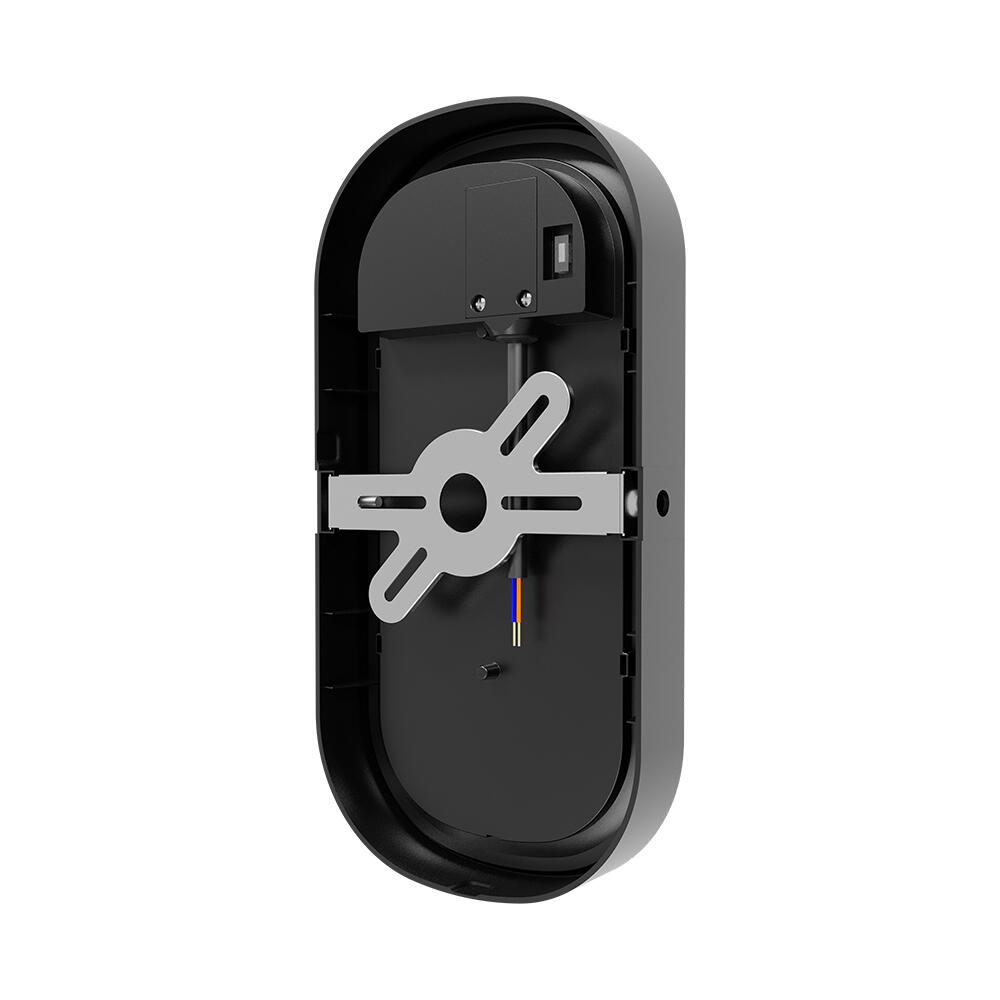 Aplica LED Bulkhead Neagra 18W 2020lm IP65 CCT