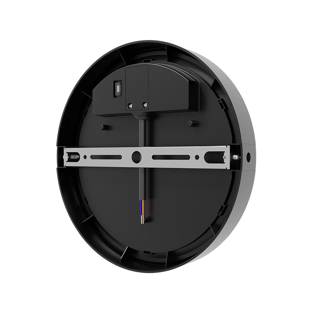 Plafoniera LED Black Bulkhead 18W, 22cm, IP65, CCT, 2020lm cu Senzor