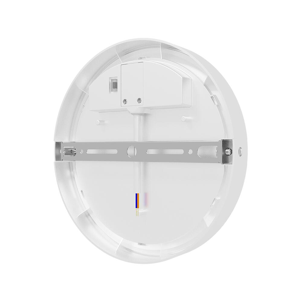 Plafoniera LED White Bulkhead 18W, 22cm, IP65, CCT, 2020lm cu Senzor