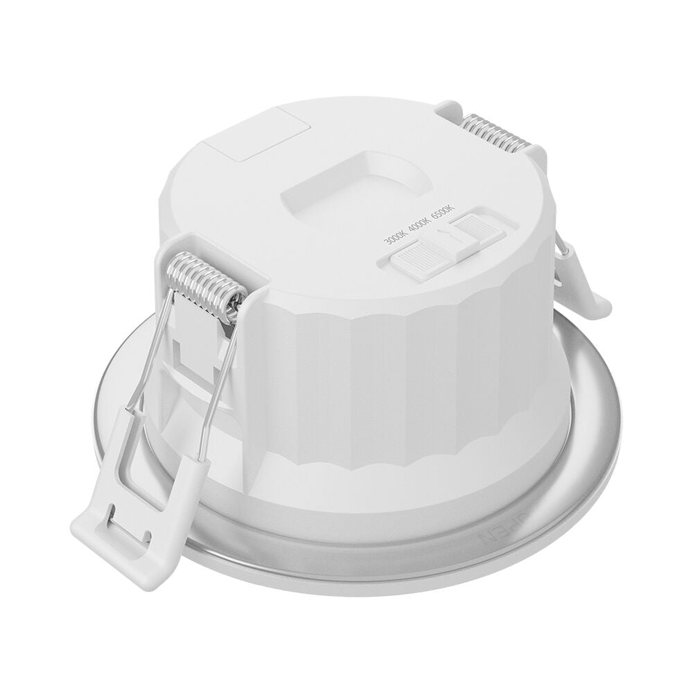 Spot LED 14W Incastrabil CCT cu 3 Lumini Rotund Alb pentru Exterior IP54