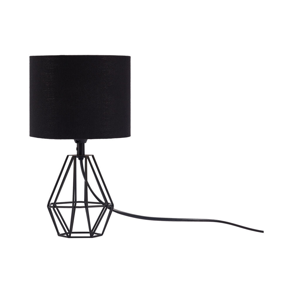 Veioza Decorativa MYNA Black 1xE14
