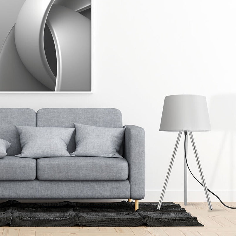 Lampadar Mini LAGO White 48CM