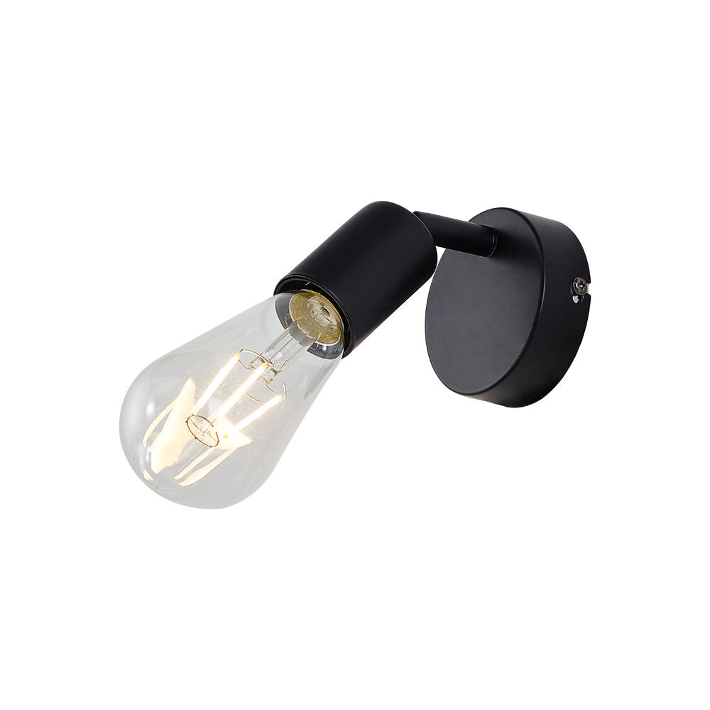Aplica SERY Black 1xE27