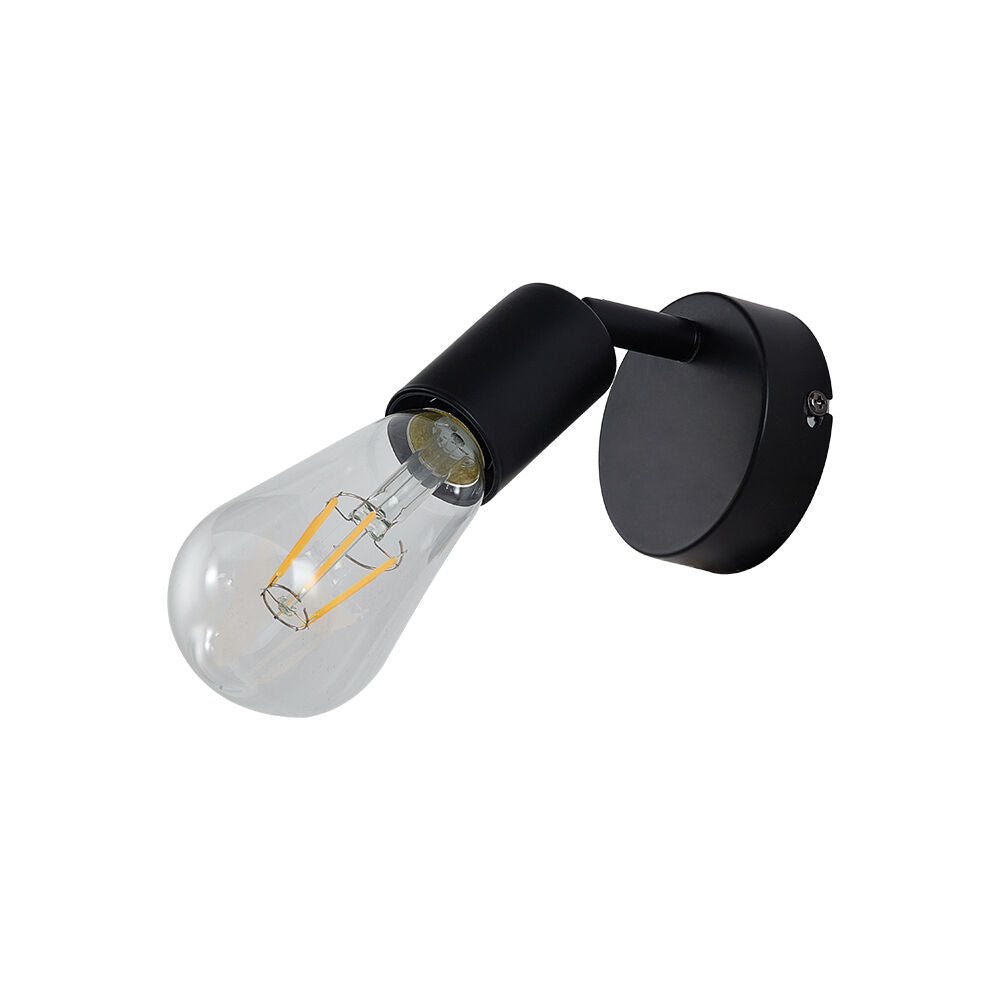 Aplica SERY Black 1xE27