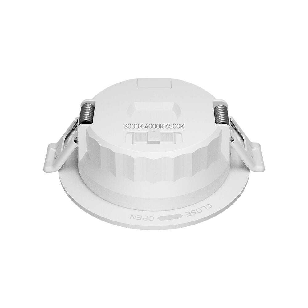 Spot LED Incastrabil Rotund Alb cu 3 Lumini ⌀8.5CM