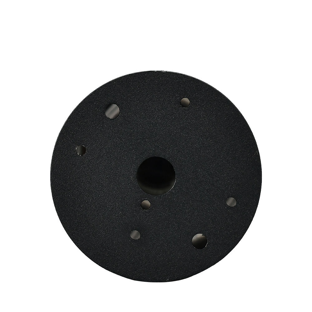 Spot Aplicat Rotund Negru Dulie GU10 Ø55x200mm