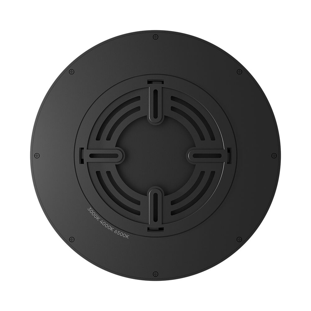 Plafoniera LED Baie Zetta 20W 23cm IP40 3 Lumini Black Echivalent 160W