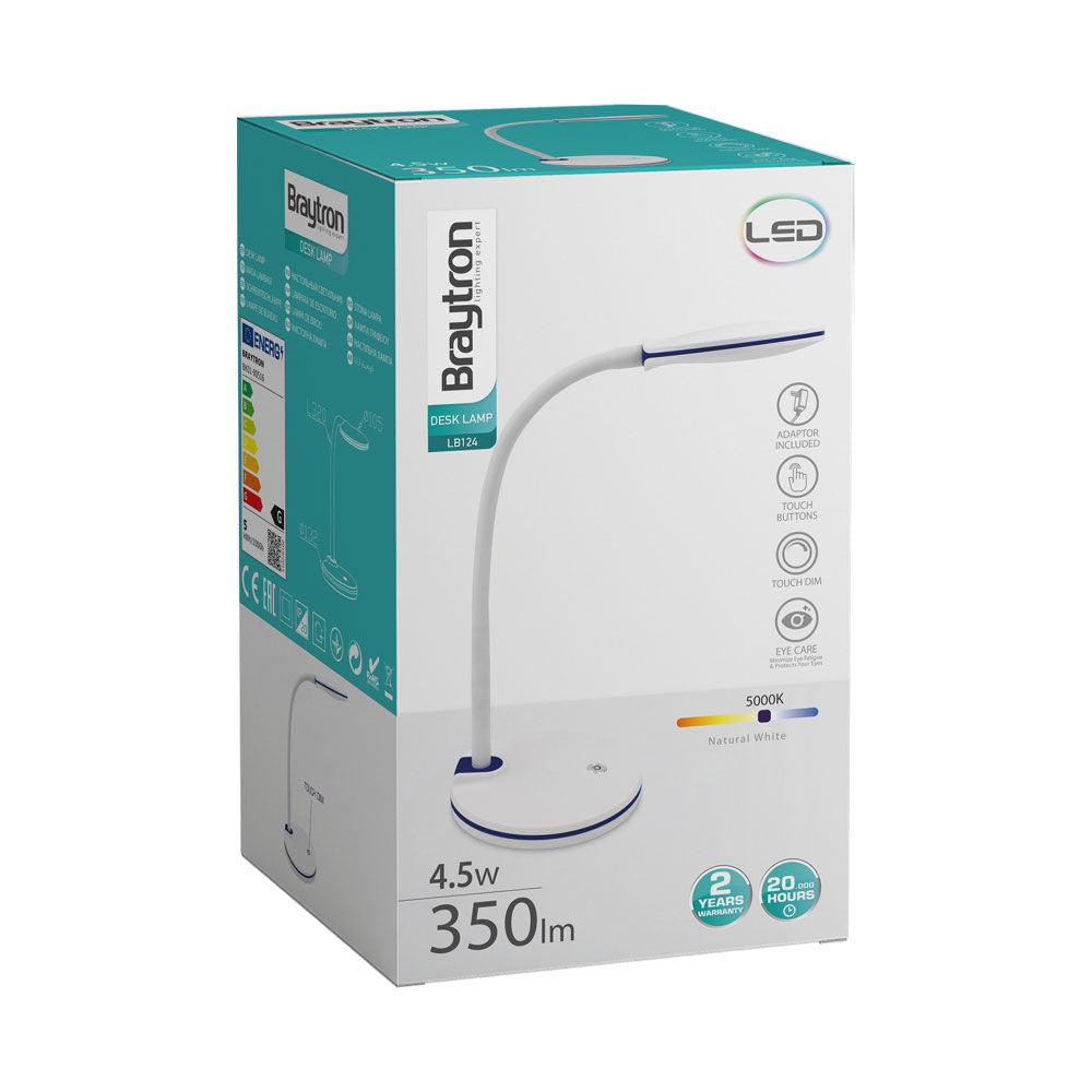 Veioza LED Decorativa Alba Dimabila Lumina Rece 45CM