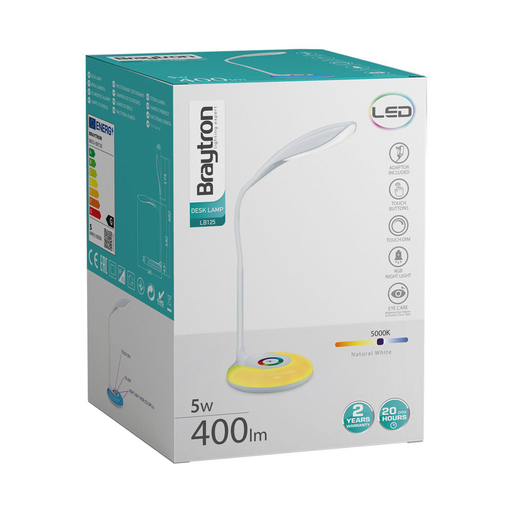 Veioza LED Decorativa Alba Dimabila Lumina Rece 48CM