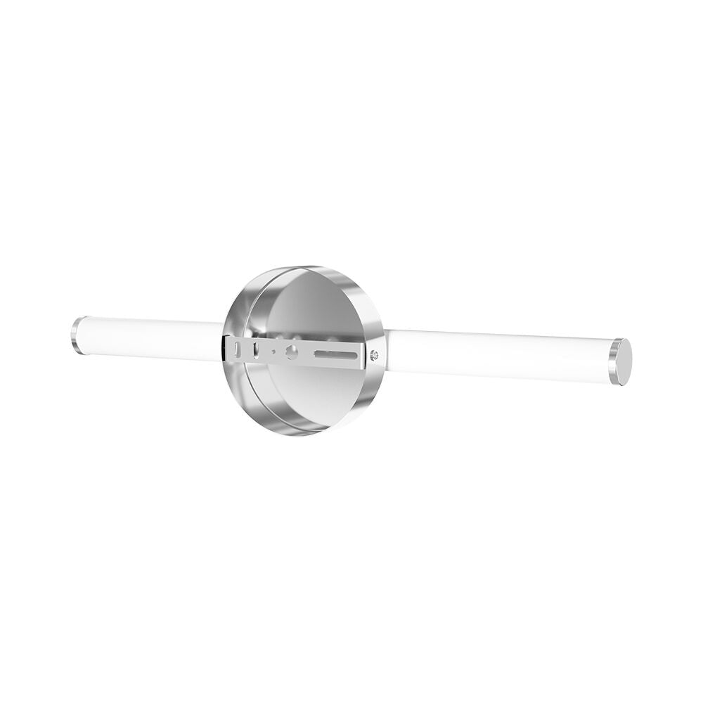 Aplica LED Baie 7W ELVORA Argintie 45cm 3 Lumini din Buton