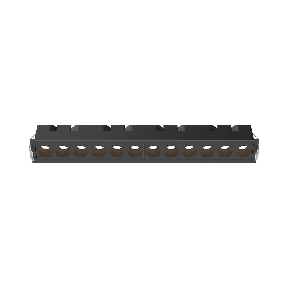 Corp Liniar LED Linex Incastrabil 18W CCT Negru