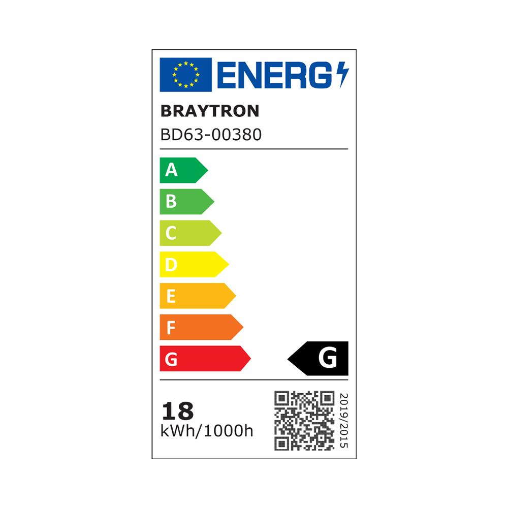 Corp Liniar LED Linex Incastrabil 18W CCT Negru
