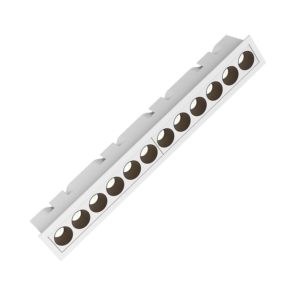 Spot LED Liniar Incastrabil Alb Lumina Neutra 31.3x4.1CM