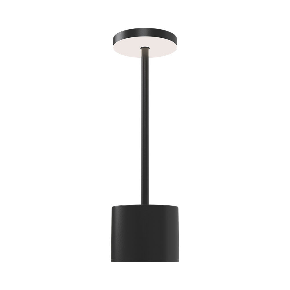 Veioza LED Decorativa Neagra 3 Tipuri de Lumina 34CM IP44