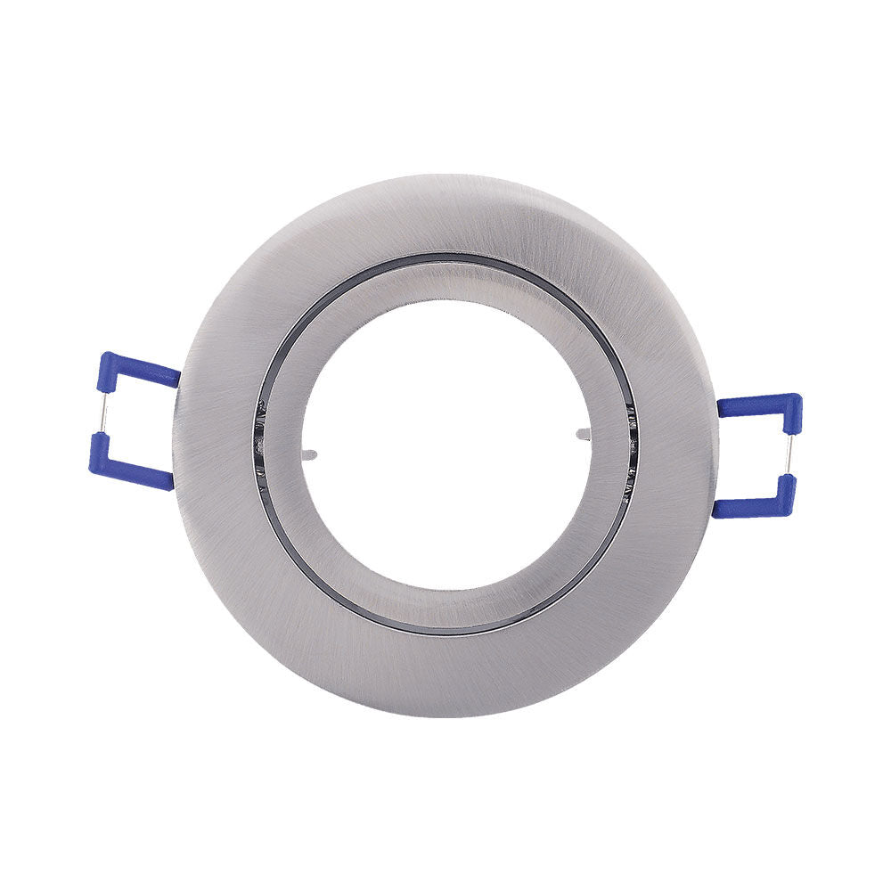 Spot Incastrat Rotund Fascicul Reglabil Argintiu Dulie MR16 Ø82x25mm