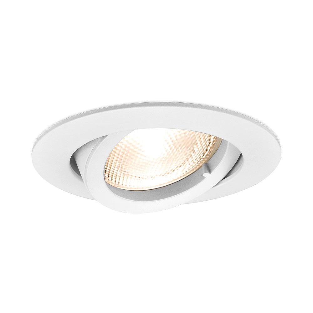 Spot Incastrat Rotund Fascicul Reglabil Alb Dulie MR16 Ø82x25mm