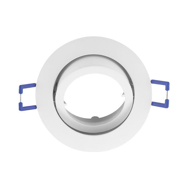 Spot Incastrat Rotund Fascicul Reglabil Alb Dulie MR16 Ø82x25mm