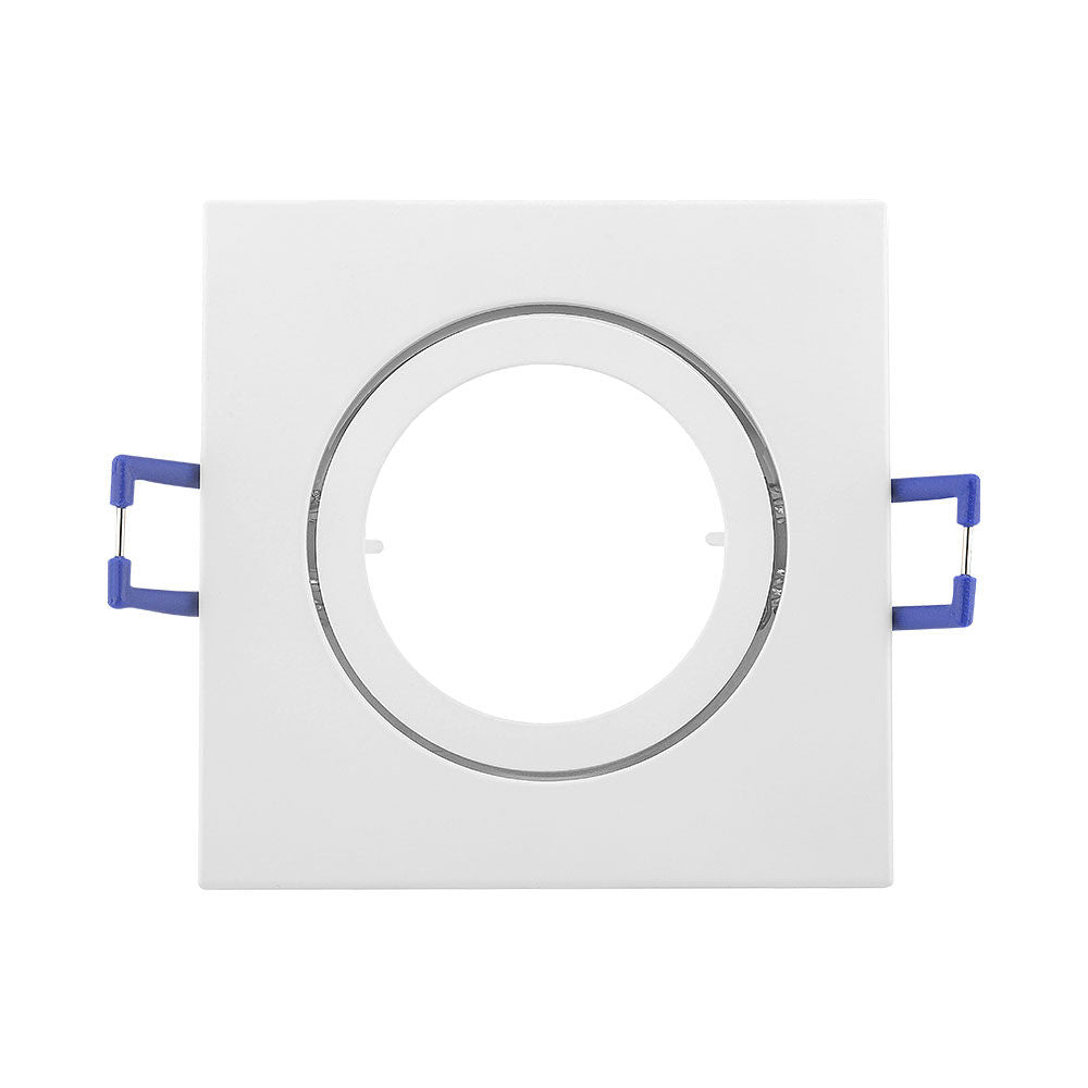 Spot Incastrat Patrat Fascicul Reglabil Alb Dulie MR16 L82xH25mm