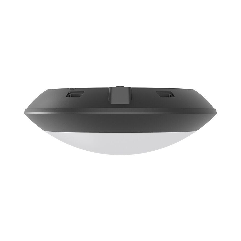 Plafoniera Exterior 1xE27 NAPOLI IP65 Black cu Senzor 5 Ani Garantie