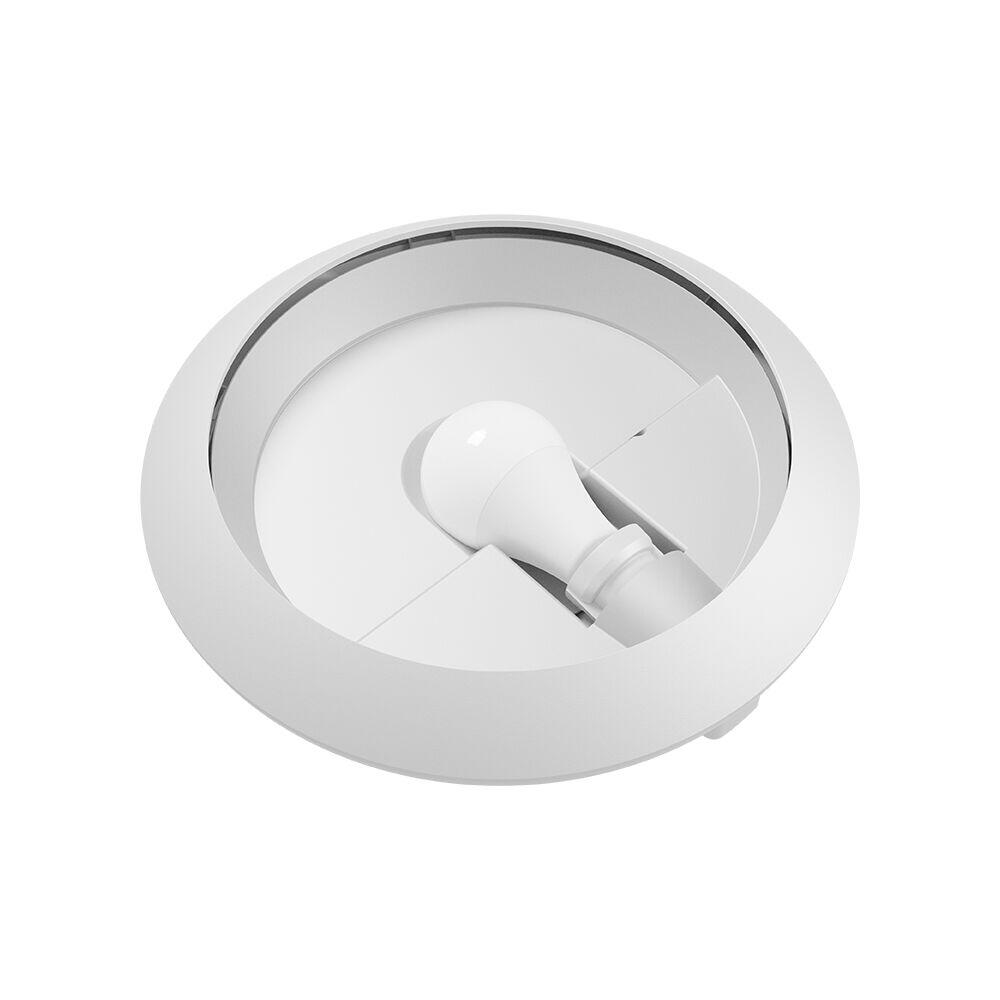 Plafoniera Exterior 1xE27 NAPOLI IP65 White cu Senzor 5 Ani Garantie