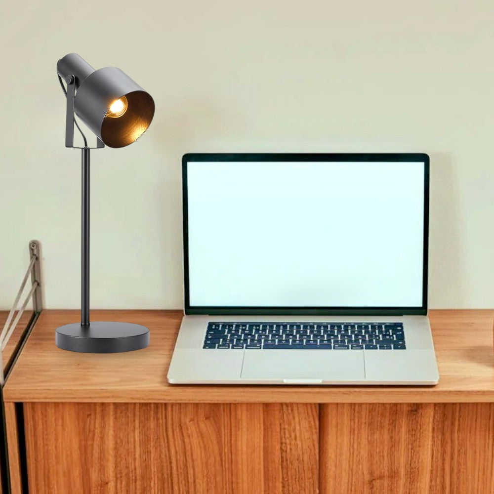 Veioza Moderna cu Bec 1xE27 Arcane Black