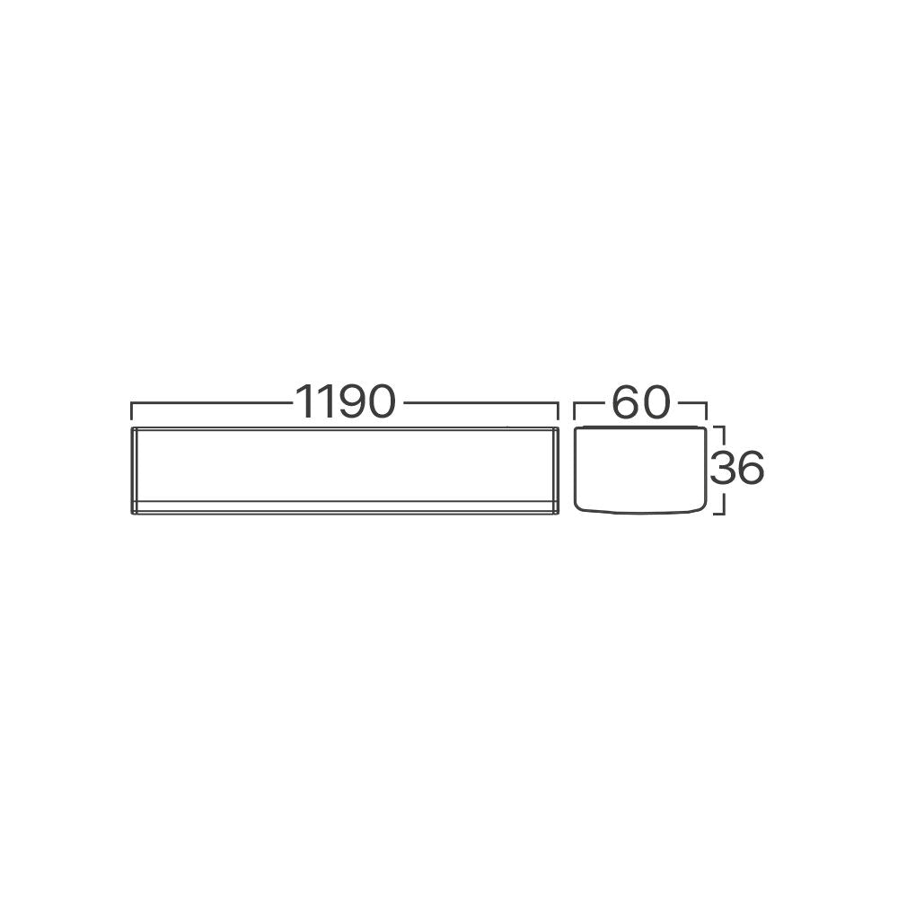 Corp Liniar LED Alb Proline 120 Cm 36W 4320lm CCT IP40