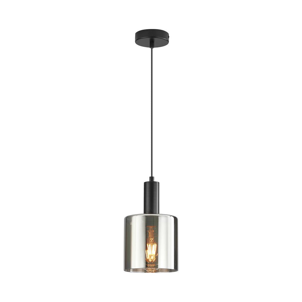 Pendul Abajur Fumuriu Savio Black