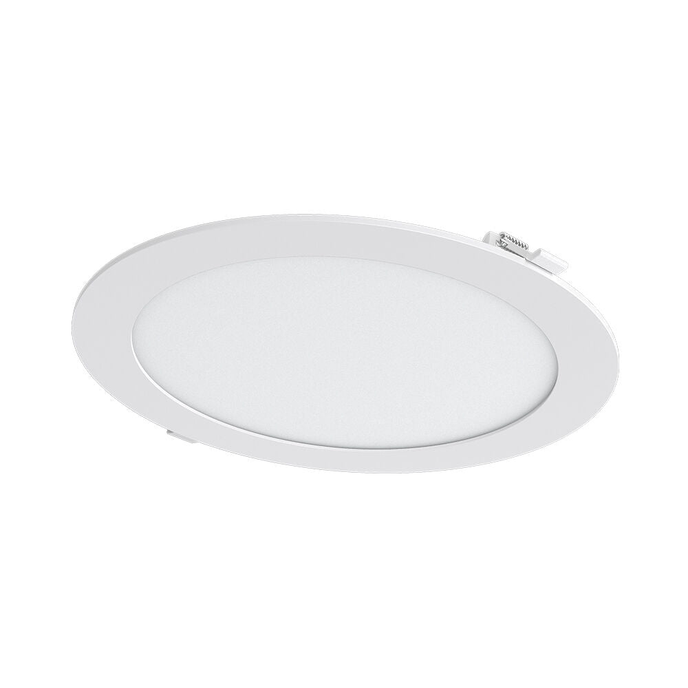 Spot LED 18W CCT Slim Rotund Alb / Dimabil / ⌀229mm / Incastrabil IP40 / 3 Lumini