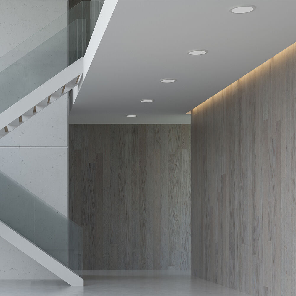 Spot LED 24W Slim Rotund Alb / ⌀298mm / Incastrabil IP40