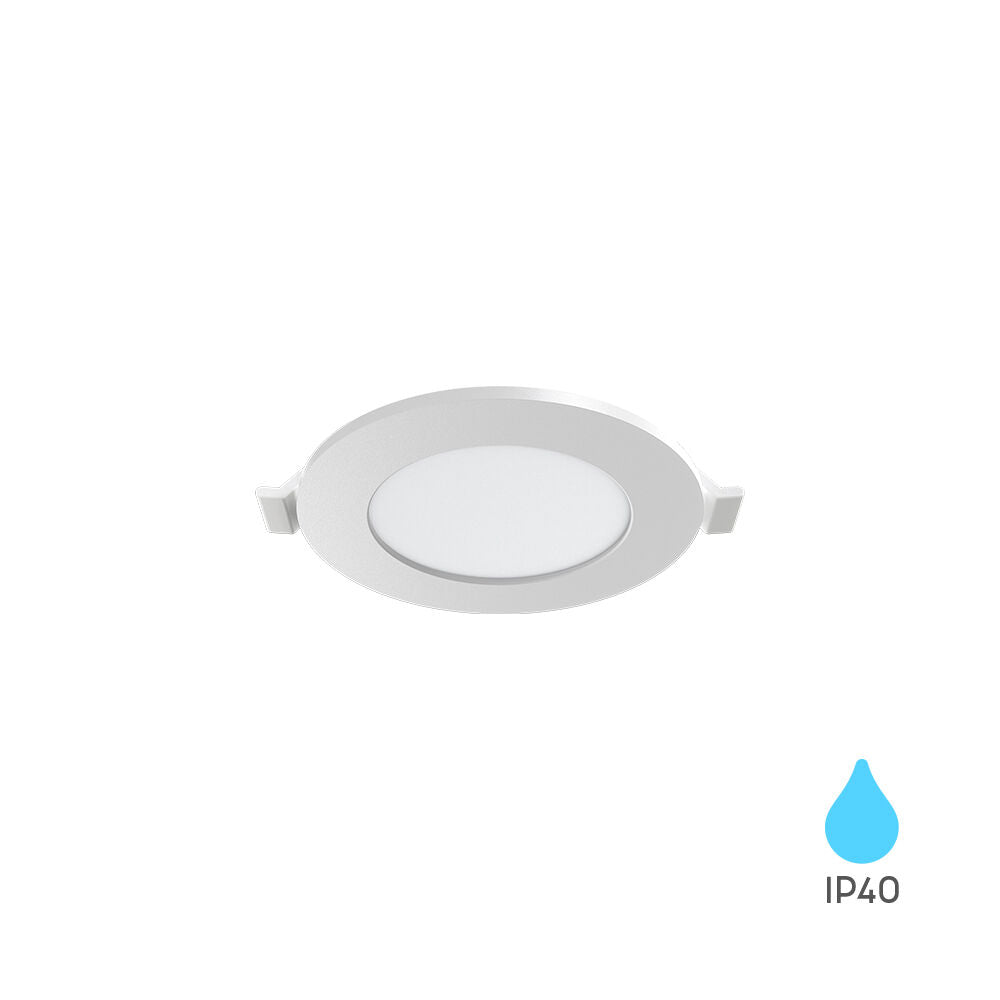 Spot LED 3W Slim Rotund Alb / ⌀85mm / Incastrabil IP40