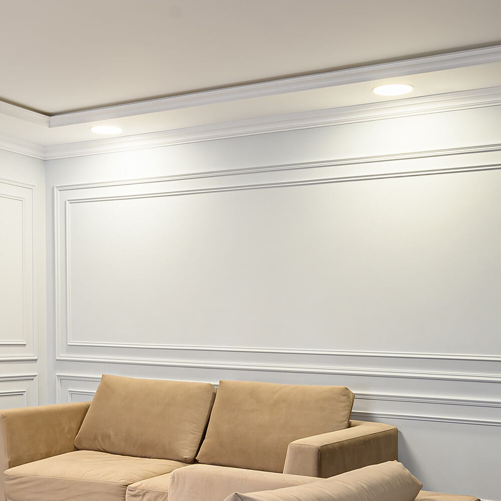 Spot LED 3W Slim Rotund Alb / ⌀85mm / Incastrabil IP40