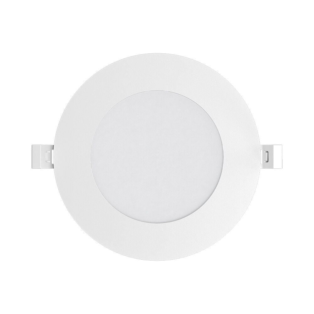 Spot LED 6W Slim Rotund Alb / ⌀128mm / Incastrabil IP40