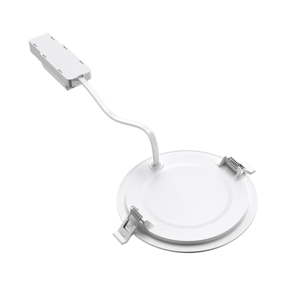 Spot LED 9W CCT Slim Rotund Alb / ⌀146mm / Incastrabil IP40 / 3 Lumini