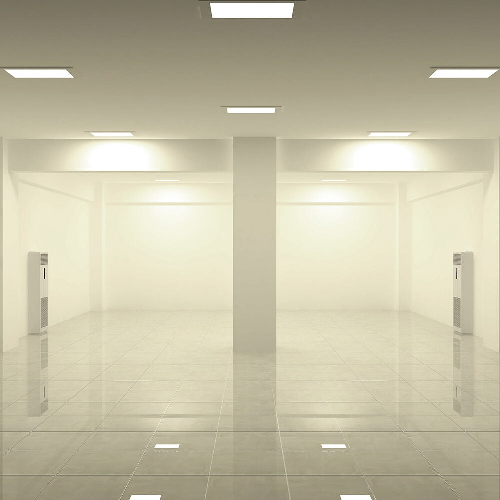 Spot LED 18W Slim Patrat Alb / 225mm / Incastrabil IP40