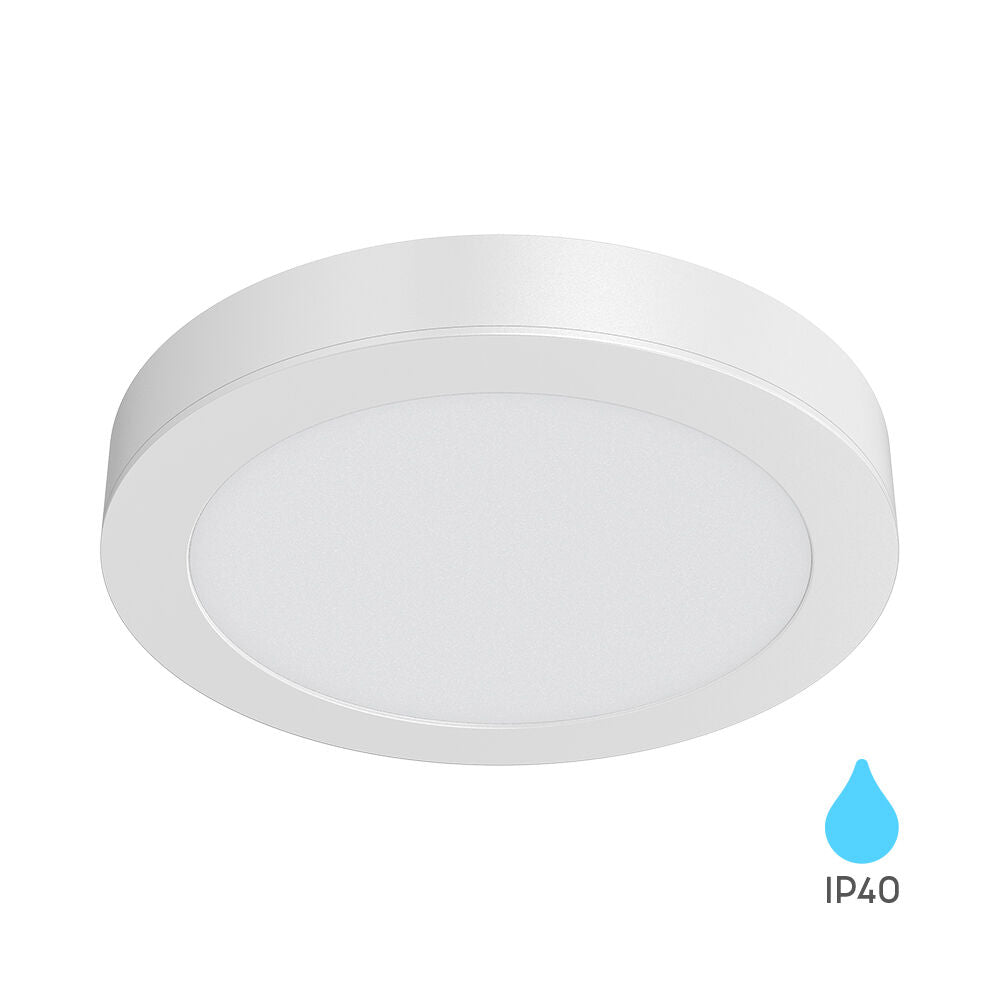Spot LED 24W Rotund Alb / ⌀300mm / Aplicat IP40