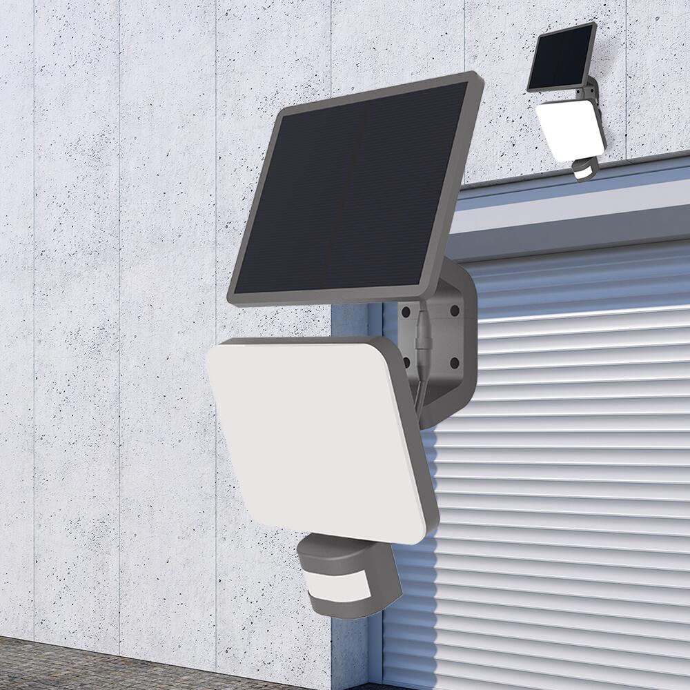 Aplica Solara LED Exterior 15W VERINO SENZOR W2 3 Lumini
