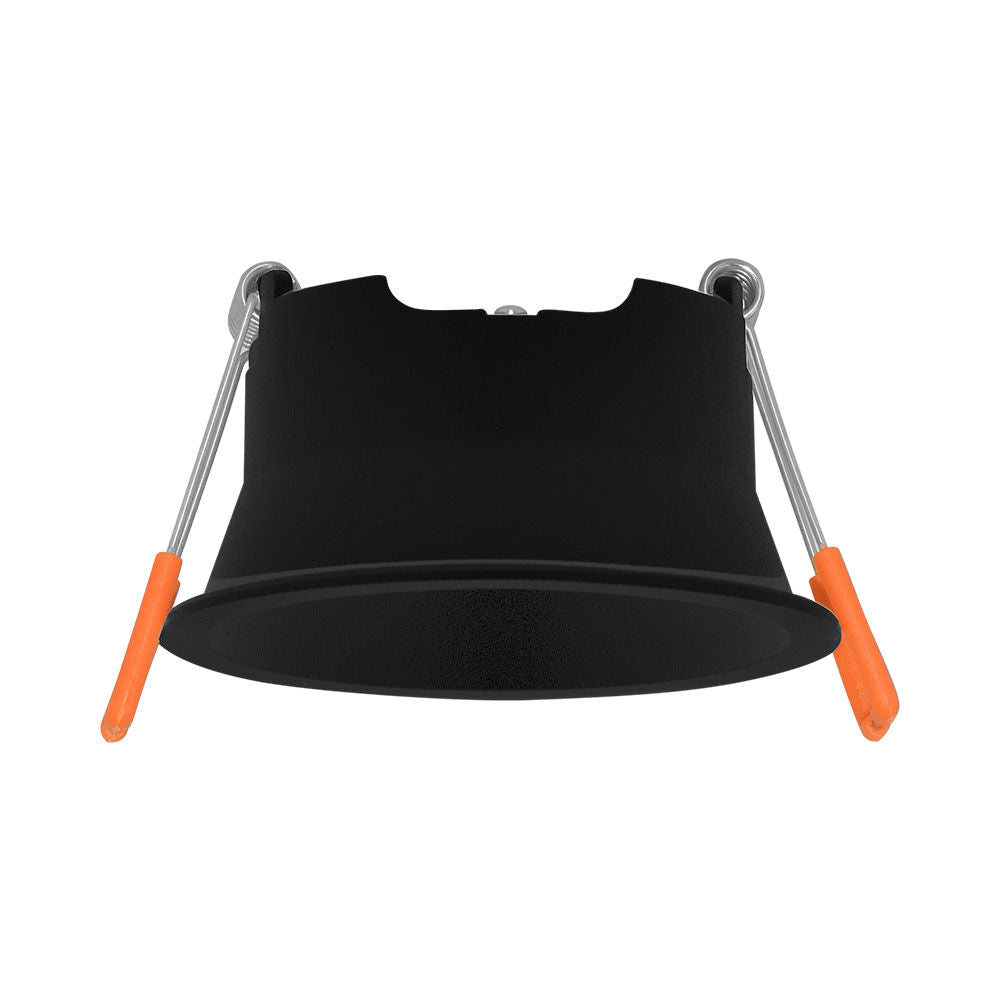 Spot Incastrat Rotund Negru Dulie MR16 Ø86x40mm